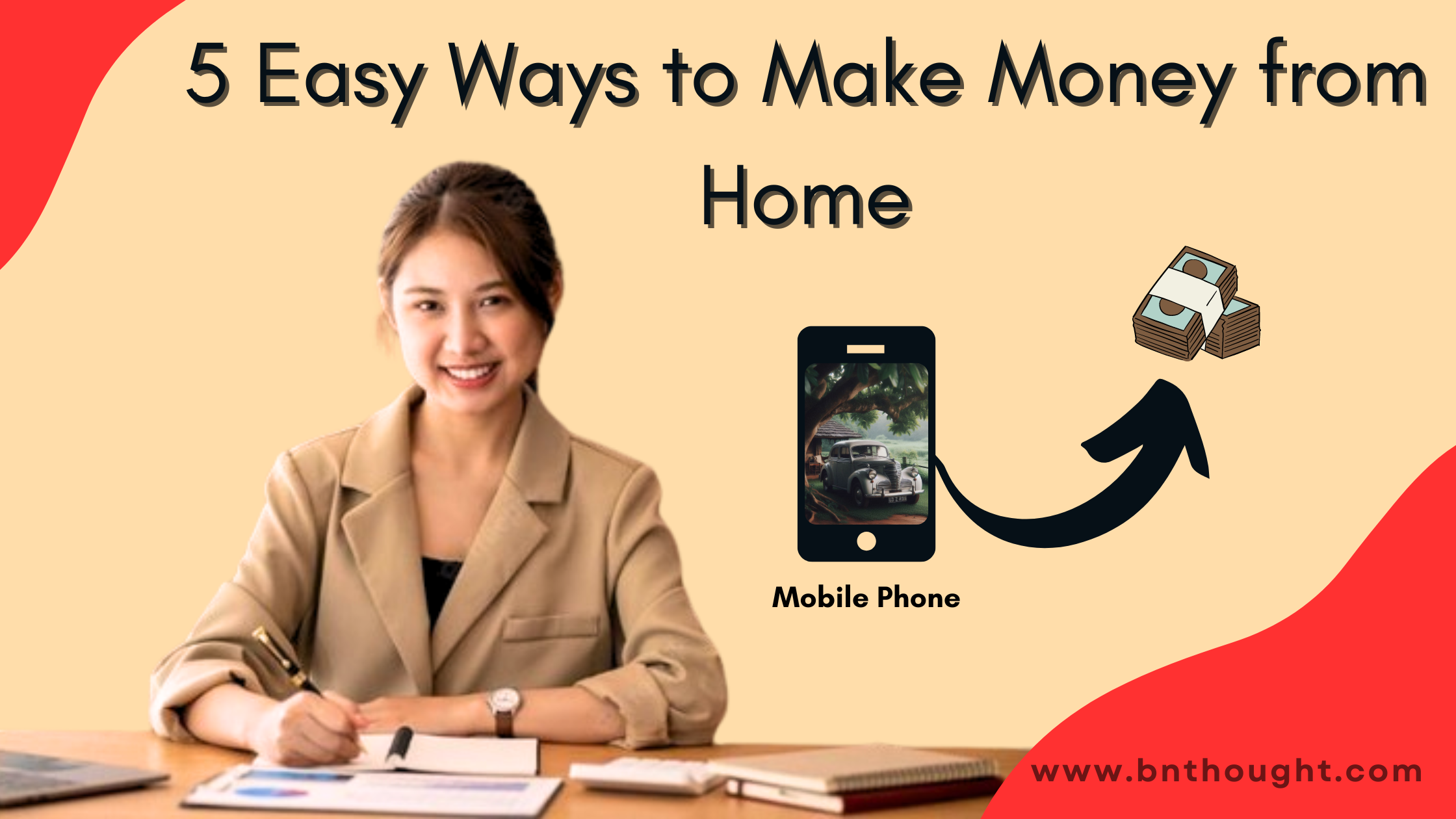 5 Easy Ways to Make Money from Home